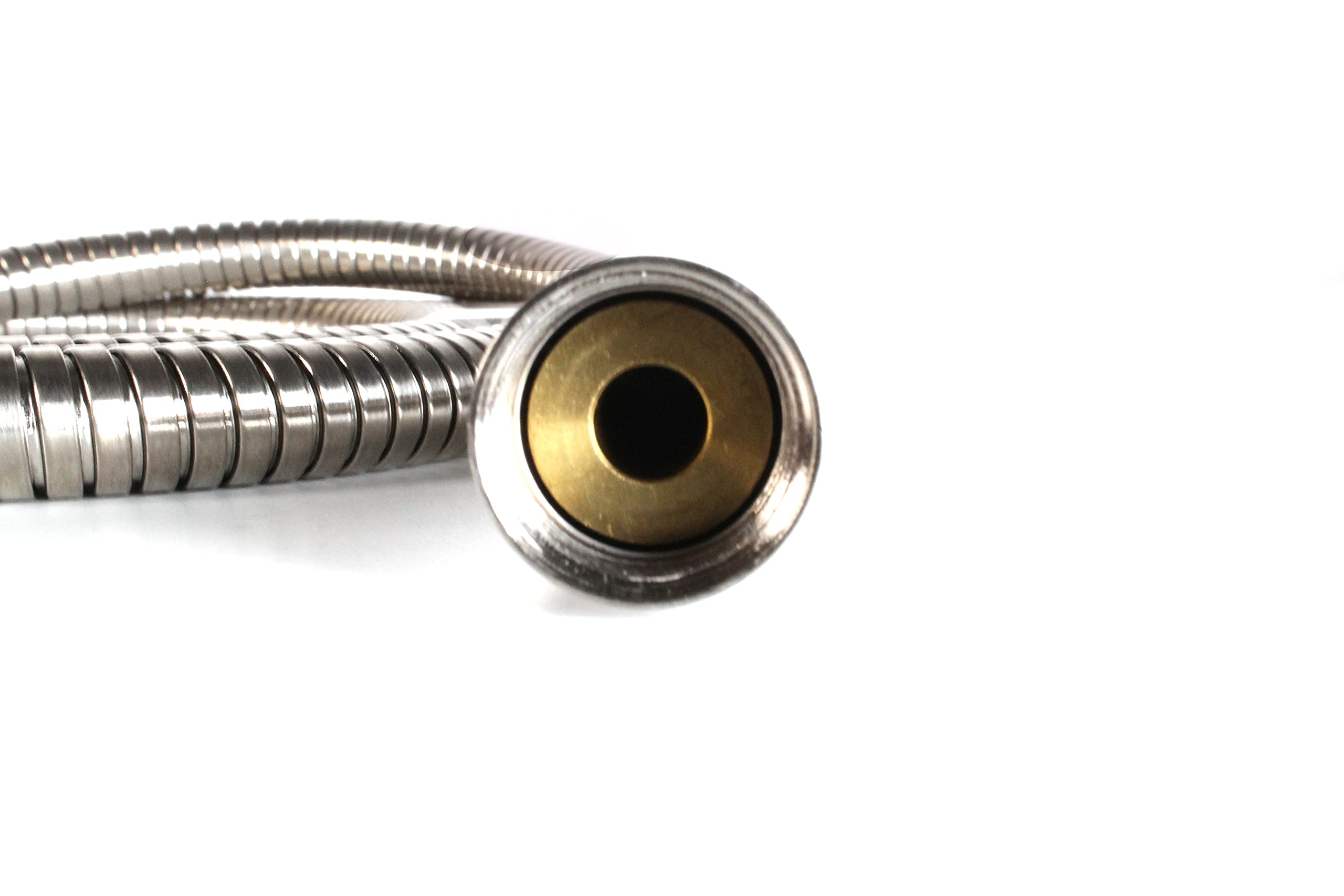 Westbrass D355E40-07 - Manguera de ducha de mano de alcance extensible, extralarga, de 60 a 82 pulgadas, níquel satinado (paquete de 40)