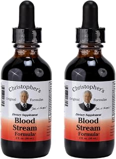 Christopher's Original Formulas Blood Stream Formula, 2 oz Glycerine Extract - Natural Herbal Blend - Pack of 2