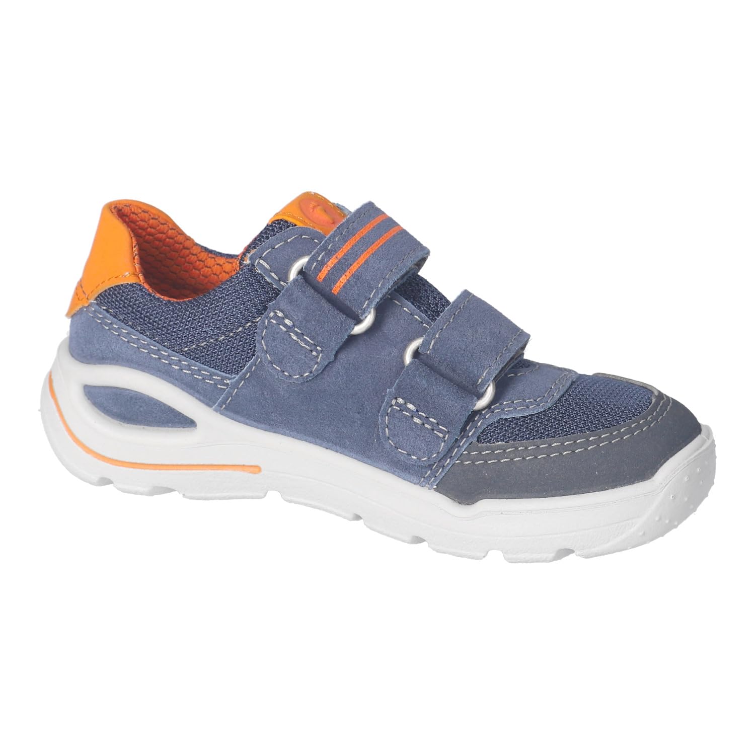 RICOSTA Jungen Kletthalbschuhe Rider, Kinder Halbschuhe, Weite: WEIT, lose Einlage, Klettschuhe, Sneaker, Klettverschluss, Reef/Ozean (140), 32 EU