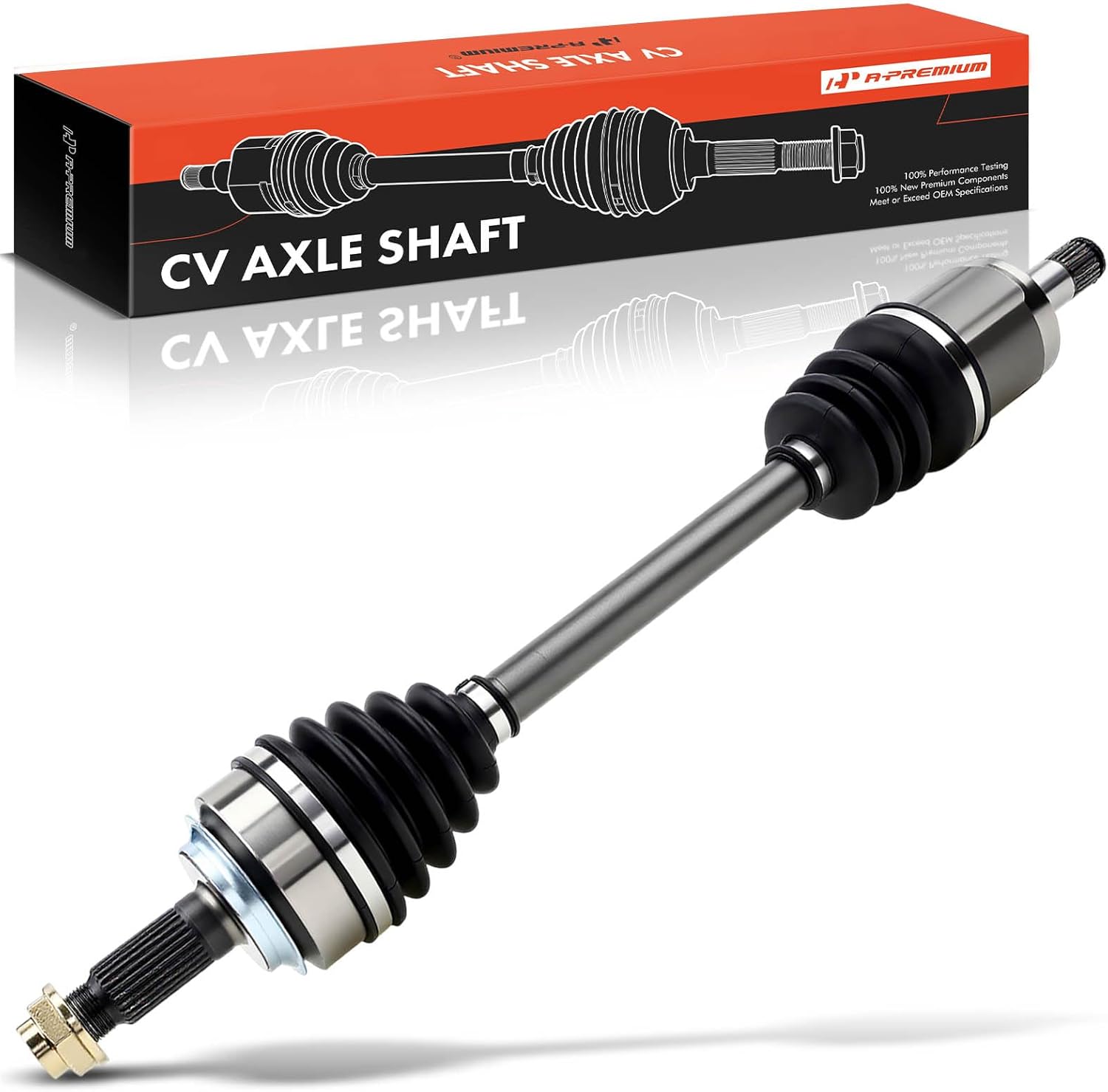 A-Premium CV Axle Shaft Assembly Compatible with Honda Civic Hybrid 2006-2010 L4 1.3L, Front Left Driver Side, Replace# 44306SNC000