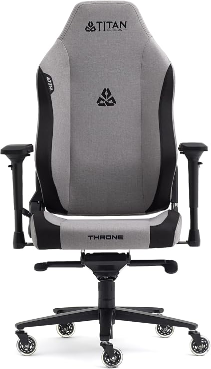 Titanseat Throne Gray Fabric Gaming Chair