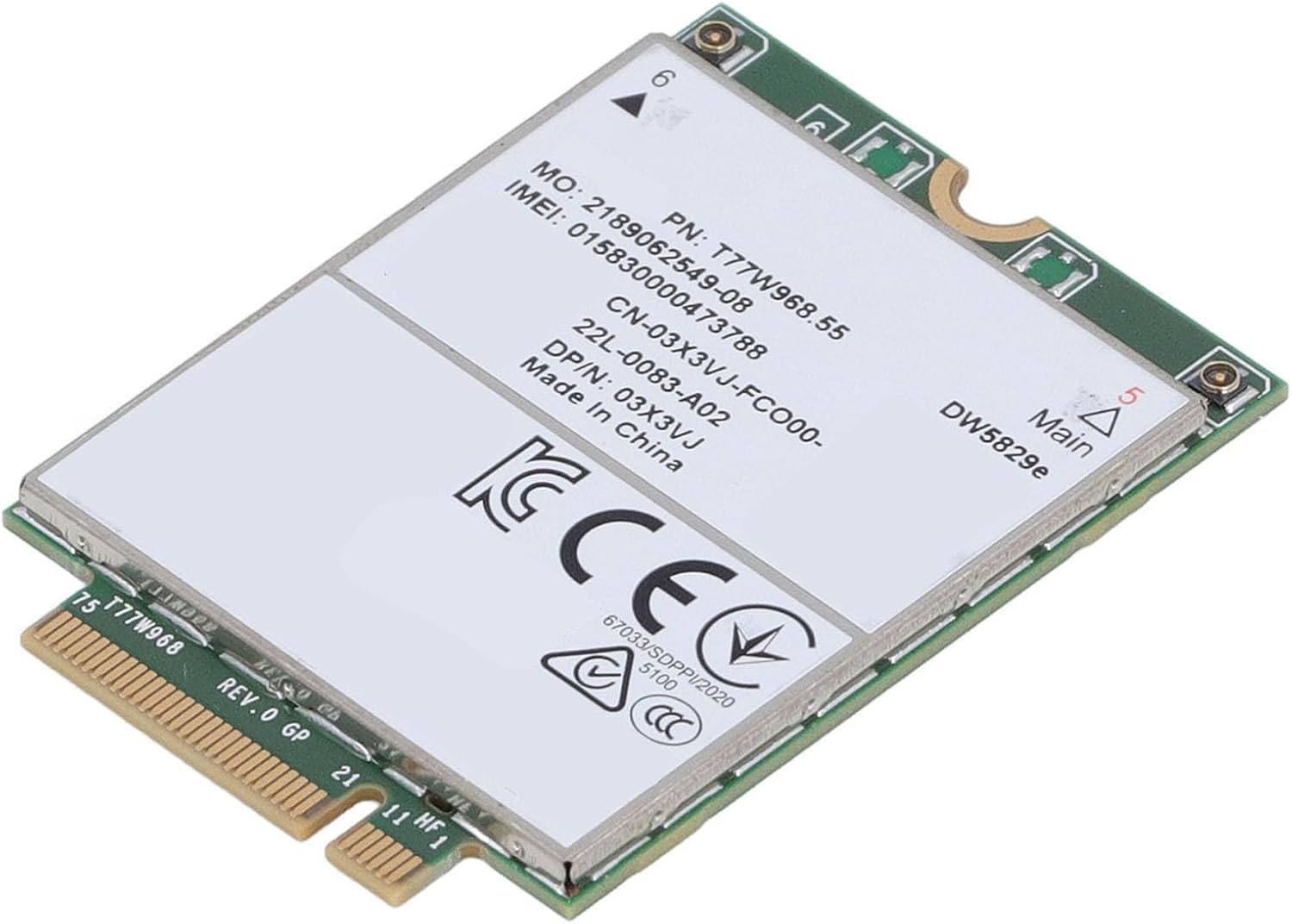 SUNGOOYUE Card of The 4G Cat 16 LTE Module for 7320 7330 7520 7530 7430 Laptop - at High Speed and Stable and Wide Compatibility for The House, Office - PCB Premium Material