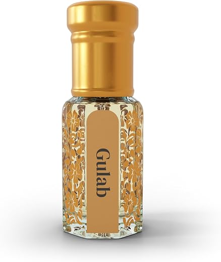Gulab Premium Original Pure Super Long-Lasting Attar by NEESENCE 6ml Roll On Perfume Oil 100% Alcohol Free Itra in Luxury ...