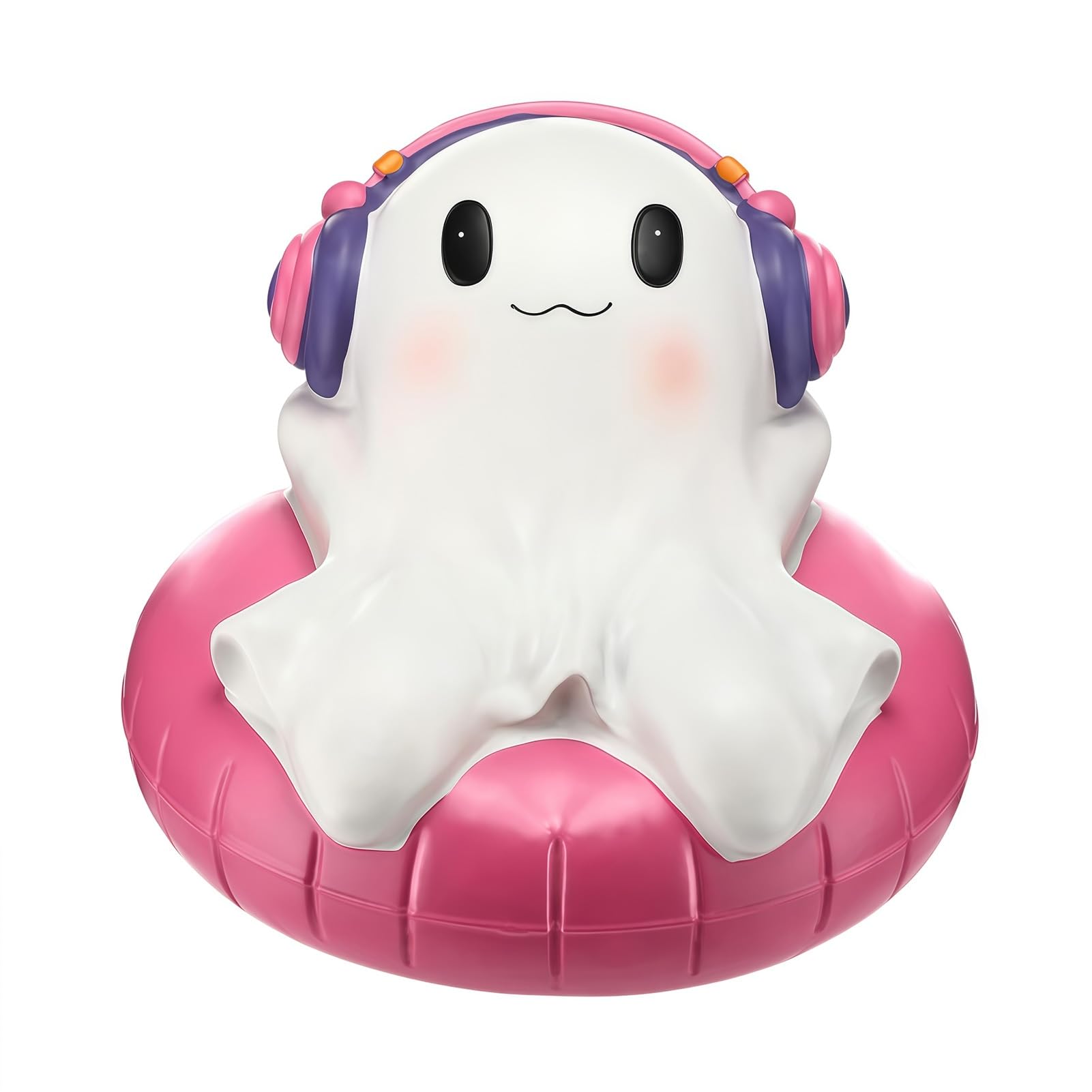 pidodou Summer Halloween Ghost Figurine Resin Cute Beach Decor