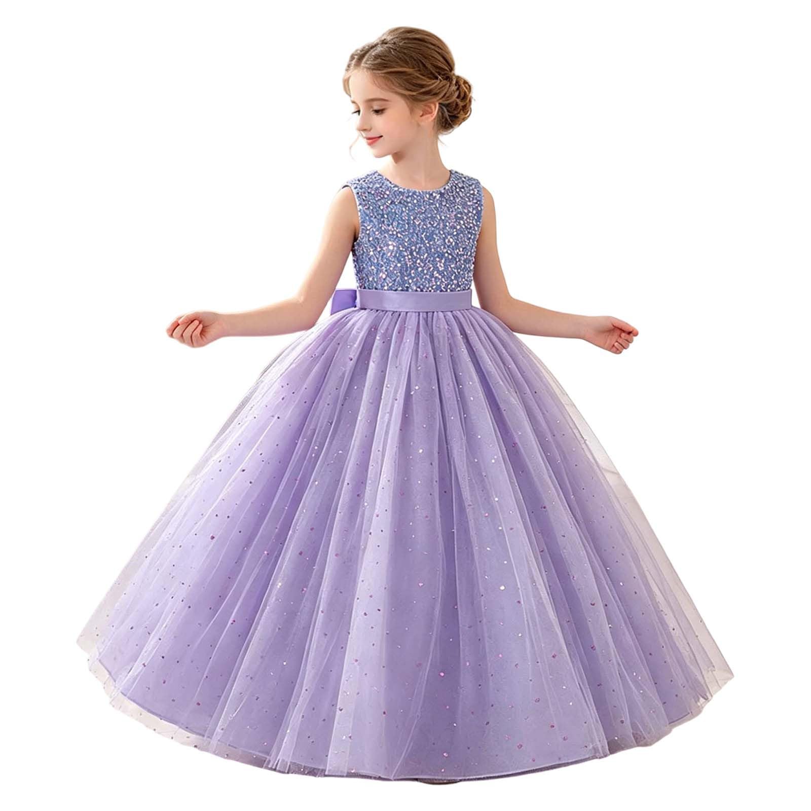 Vestido de princesa para niñas, Vestido de Fiesta de Princesa, Tul, de tutú, Falda Voluminosa, Vestido De Actuación Formal, Vestido Elegante para Fiestas, para Boda, cumpleaños, Concurso, Baile