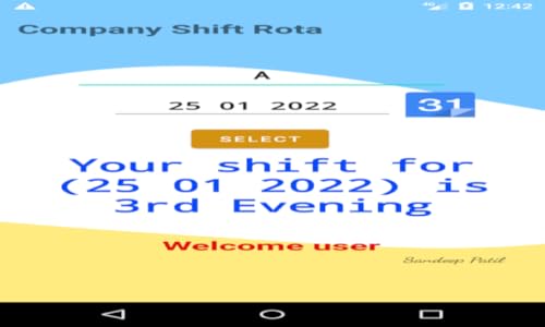 Company Shift Rota