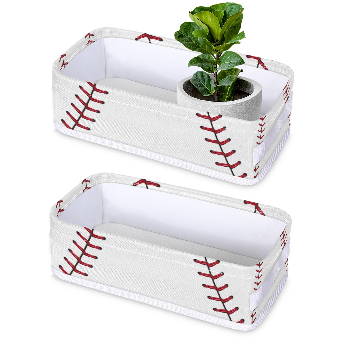 Photo 1 of ***MISSING PARTS***

Baseball Texture Pattern Bathroom Basket Foldable Toilet Tank Topper Paper Basket Waterproof Fabric Storage Organizer Bins Decorative Open Storage for Home Closet Containers Cabinet Set of 2