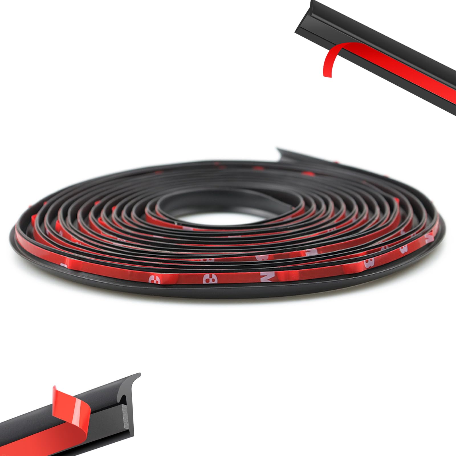 Amazon.co.jp: LIANHATA T字型 車用モール 2m 車ドアエッジガード 隙間