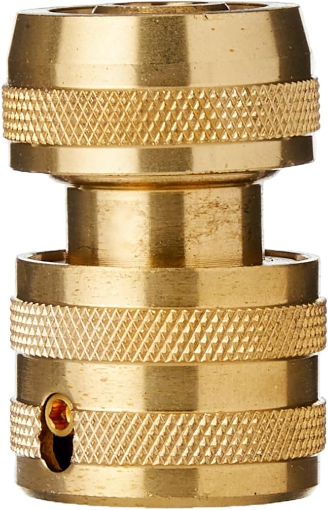 Spear & Jackson BWF1 Female Brass Hose Connector, Bronze, 1/2-Inch