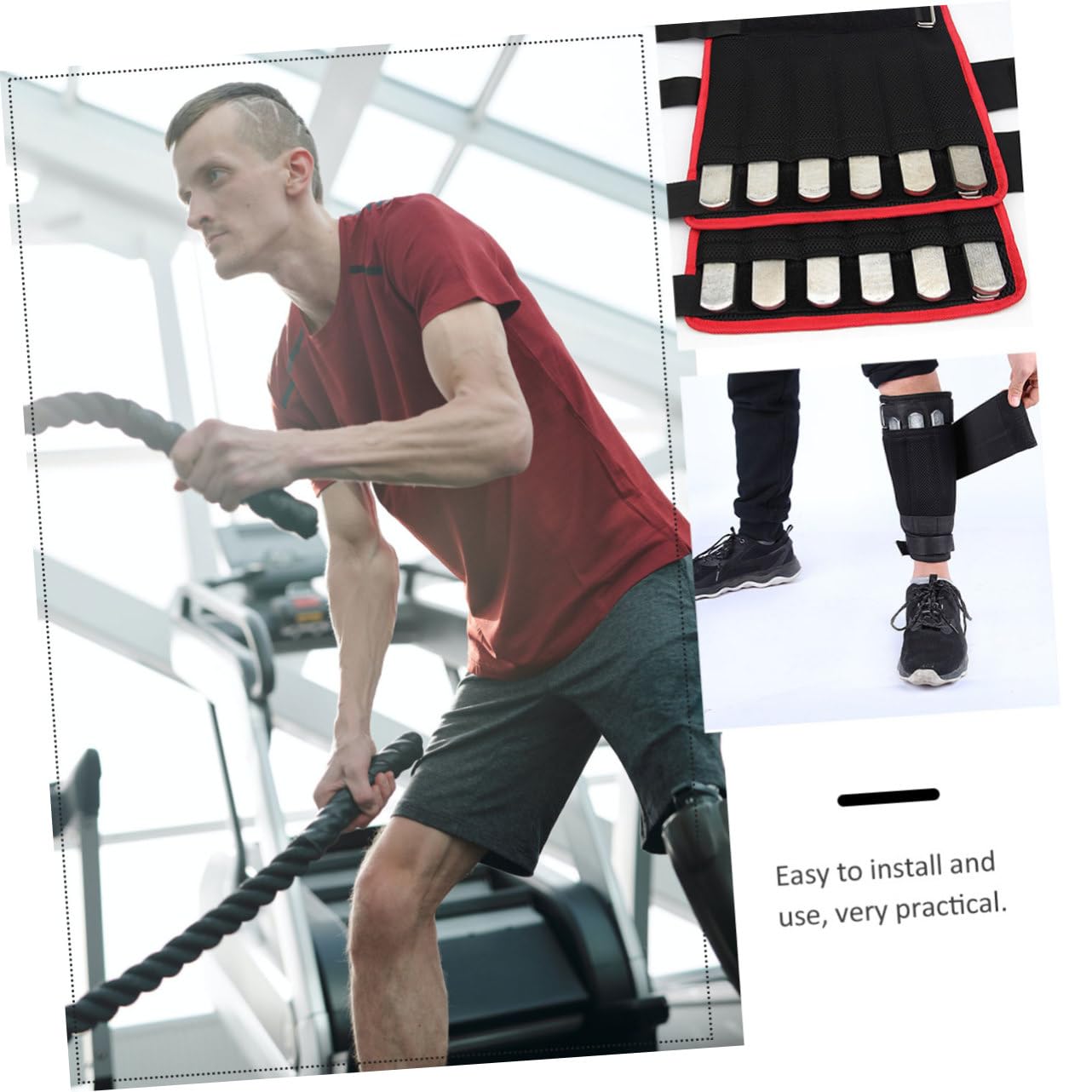 VICASKY Plaques D'acier Lestées 6pcs pour Entraînement Fitness à Domicile, Barre de Musculation Pratique en Acier Argenté, Améliore la Performance Sportive