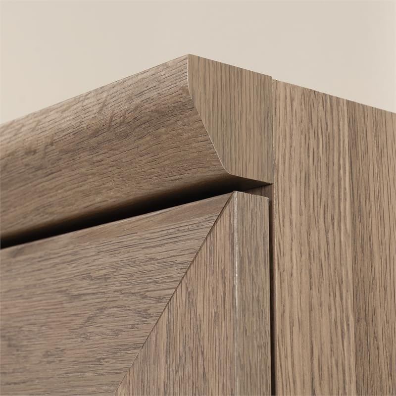 Miniatura 10 de Sauder Homeplus - Despensa de madera de una sola puerta con acabado de roble salado