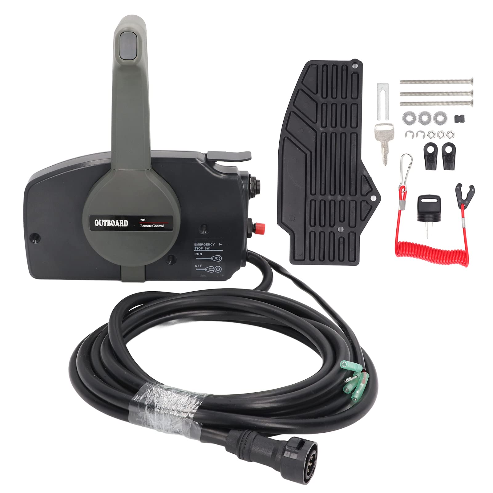 Buy Outboard Remote Control Box Kit, 7Pin Outboard Remote Control Box
