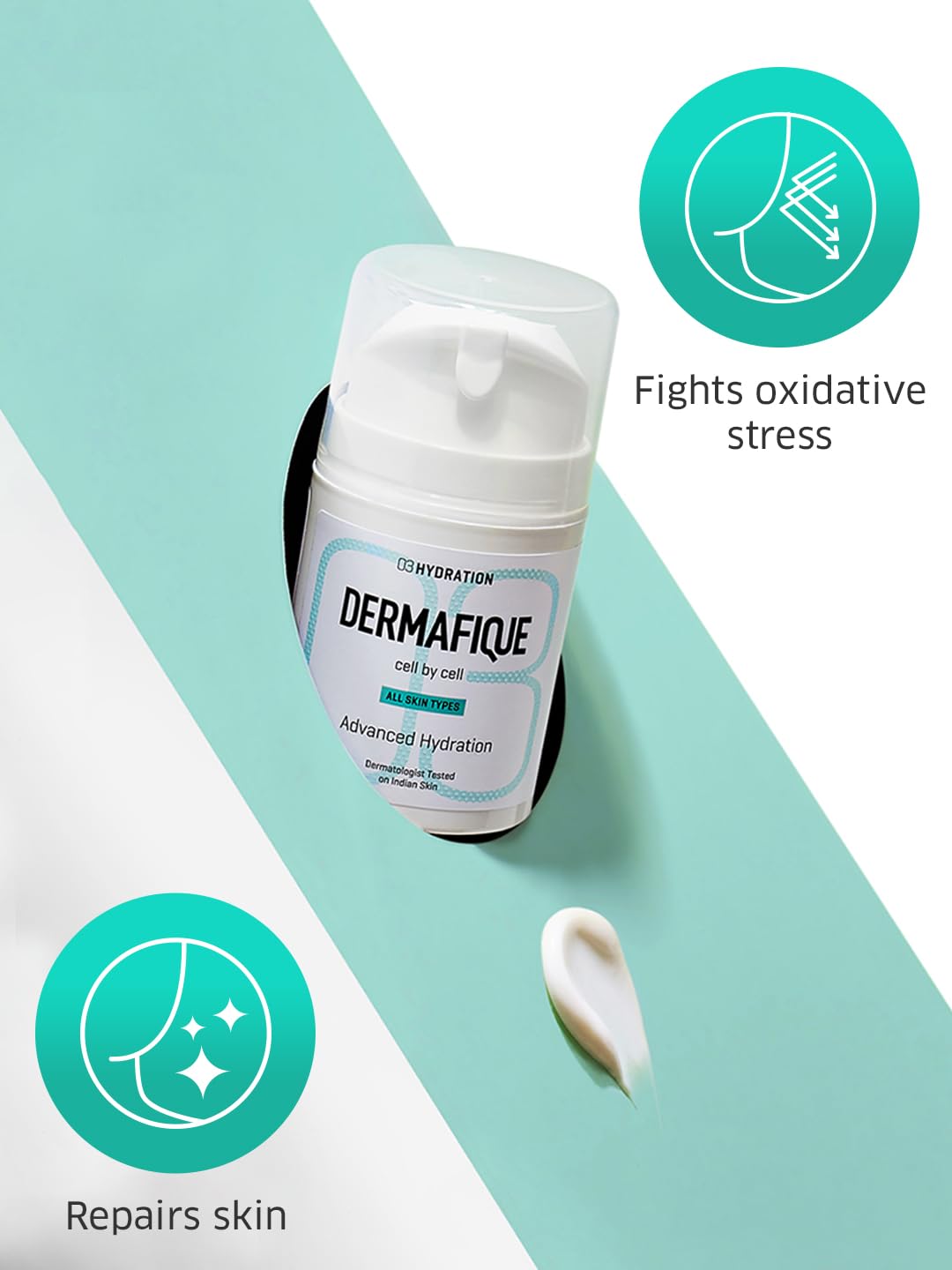 Dermafique Advanced Hydration, White, 50g
