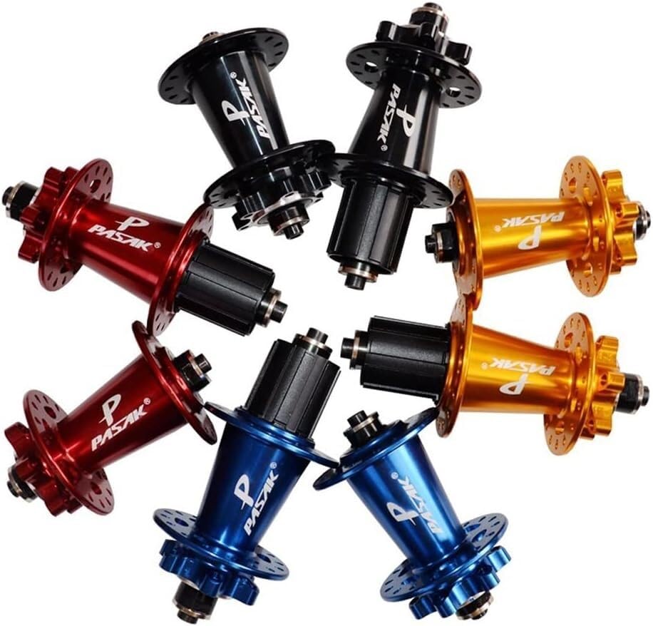 Rningo Bike Hubs Disc Brake 24/32 Holes, Front Rear HG For 8/9/10/11