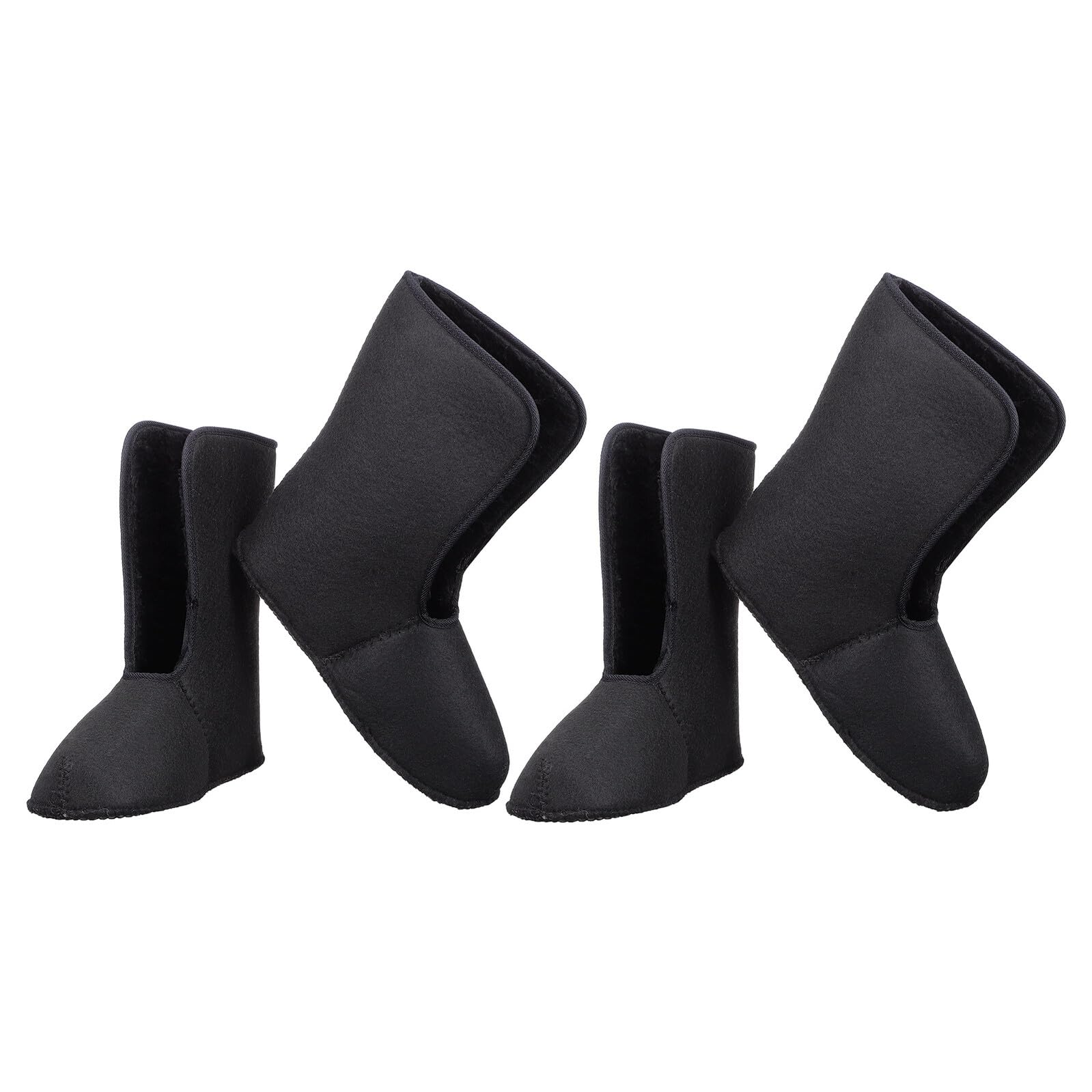 Didiseaon Lot de 2 Doublures Chaudes pour Bottes Homme Taille 44 Semelles Thermiques en Peluche Douce, Antidérapantes et Isolantes, Accessoires de Rechange pour Pêche et Randonnée Hivernale