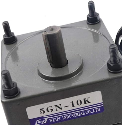 Miniatura 195 de Motor de engranajes eléctrico 120W DC 24V Reductor de engranajes helicoidal Caja de engranajes Motor eléctrico de engranajes RV 50K 35Nm Motor 120W