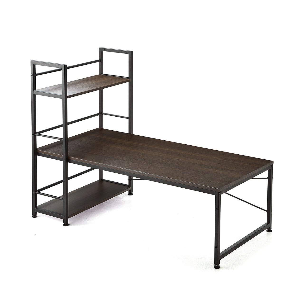 ローデスク 幅120cm収納棚付き 左右入れ替え対応 パソコンデスク ロータイプ Amazon | ローデスク 幅120cm 収納棚付き 左右入れ替え対応