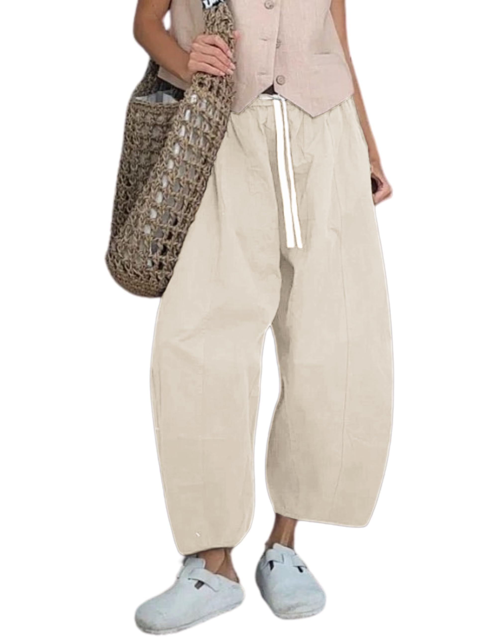 Xiaoxuemeng Barrel Pants