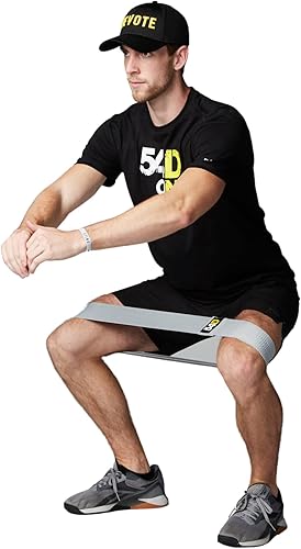 Miniatura 8 de 54D Bandas de resistencia de tela, 3 bandas para piernas y glúteos, bandas flexibles de pilates y yoga