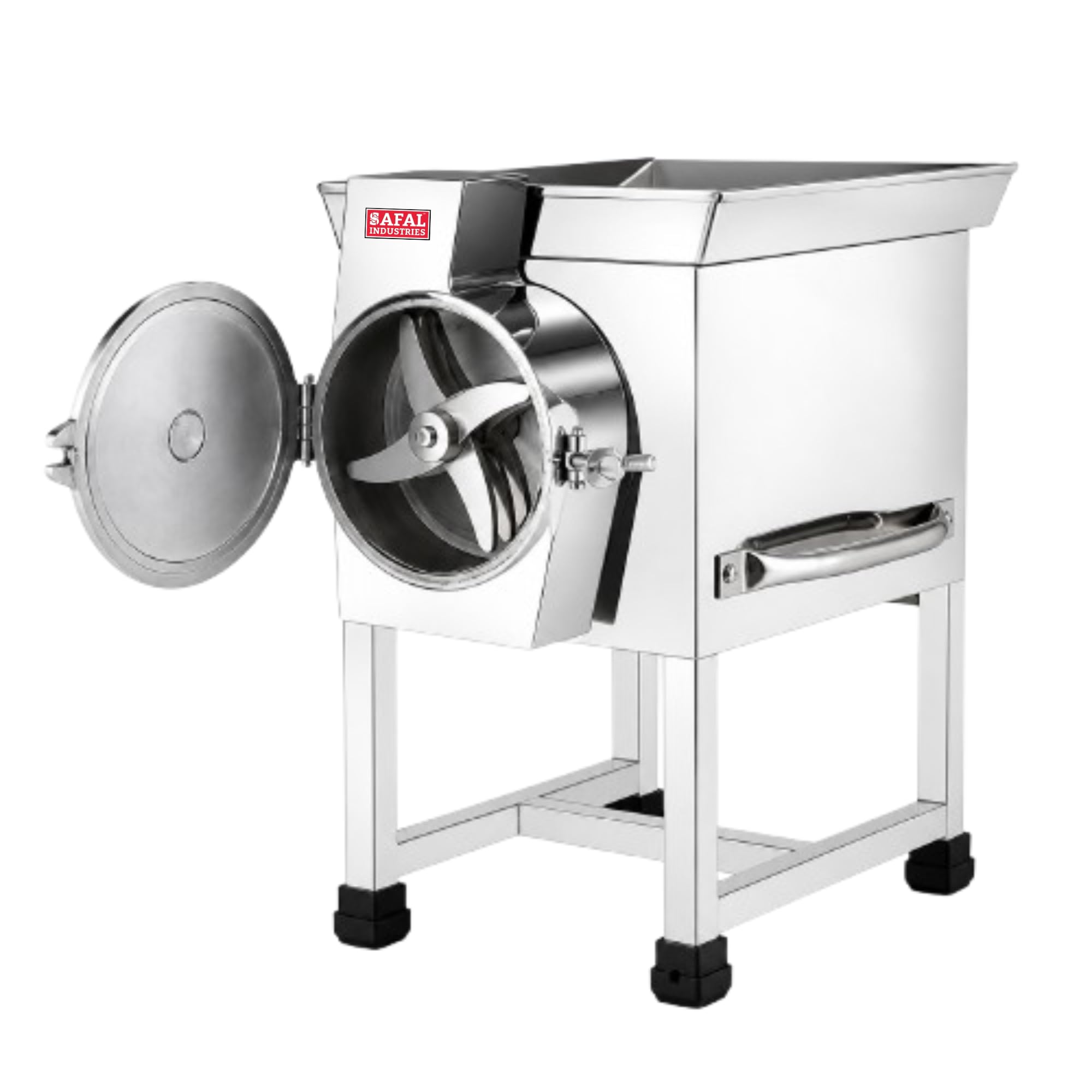 Stainless Steel Onion Cutter Machine Commercial Vegetable Slicer 220V Carrot Potato Chilly Onion bitroot use for manchurian and momos Cabbage Cutting Machine-image-4