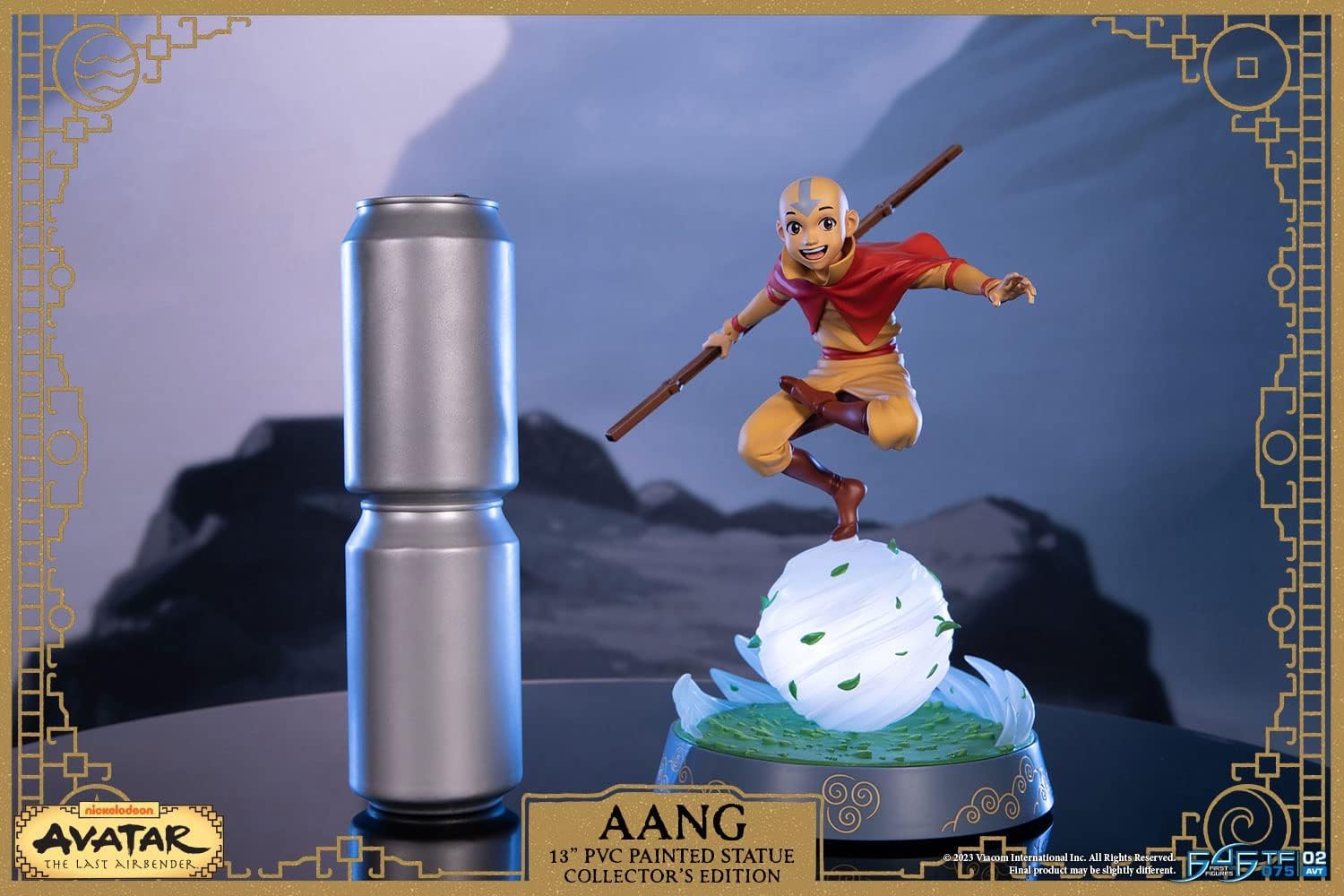 FIGURE AVATAR:THE LAST AIRBENDER - AANG - COLLECTOR'S EDITION