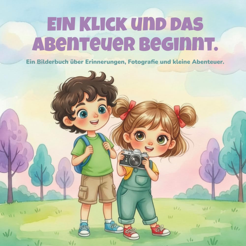 Ein Klick und das Abenteuer beginnt: Ein Bilderbuch über Erinnerungen, Fotografie und kleine Abenteuer.