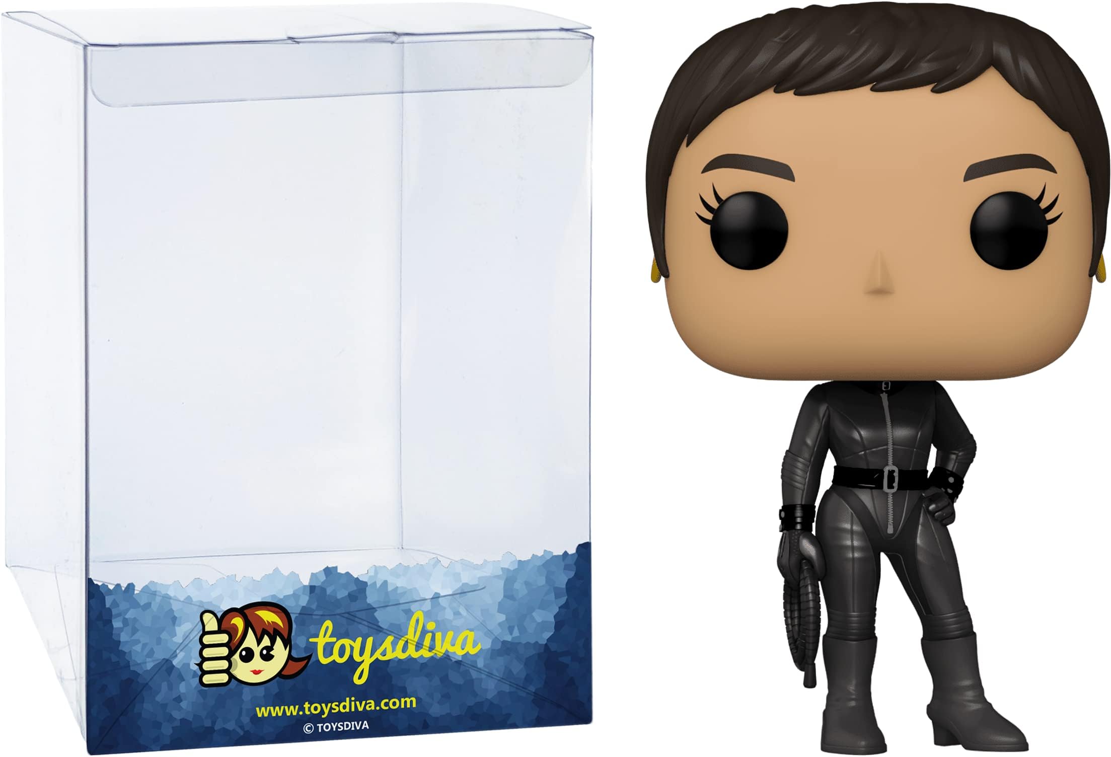 Funko Selina Kyle (Chase): P o p ! Heroes Vinyl Figurine Bundle with 1 Compatible 'ToysDiva' Graphic Protector (1190 - 59279 - B / A)