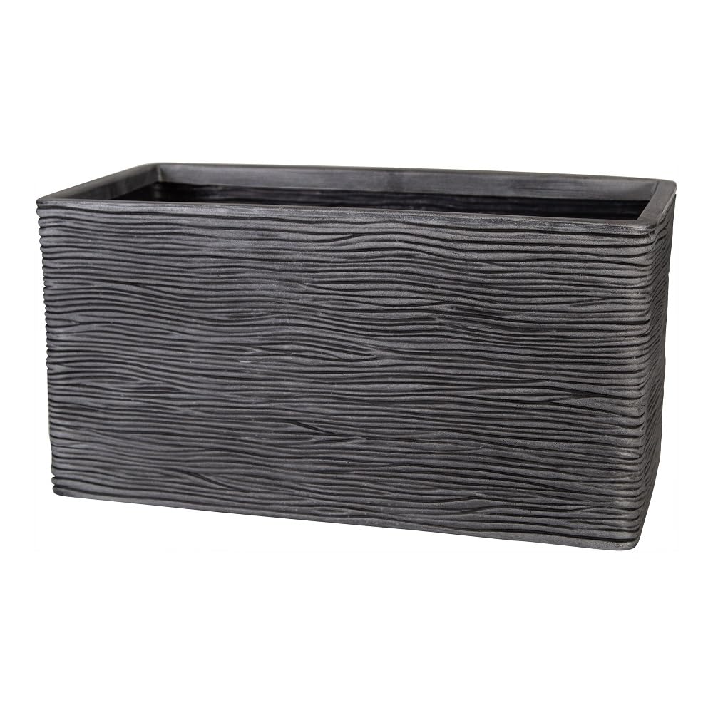 Strata Amalfi Trough Planter (Pewter)