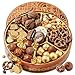 Christmas Holiday Nuts Gift Basket – Chocolate Gourmet Food Gifts Prime - Mothers & Fathers Day Chocolate Nut Gift Box, Assortment Tray - Birthday, Sympathy, Men, Woman & Families - Bonnie & Pop