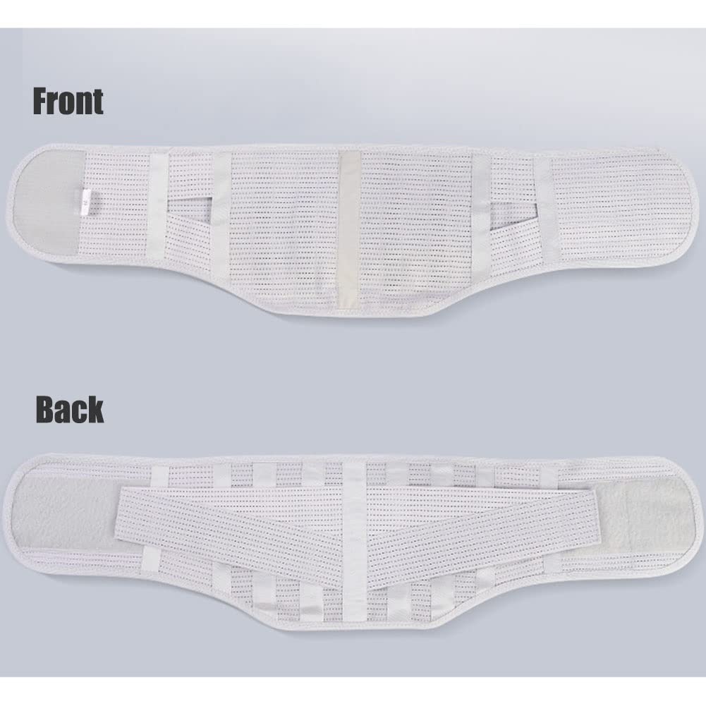 Soporte Lumbar para Hombres y Mujeres Cintura Transpirable Cinturón de Soporte de Espalda Lumbar para ciática Hernia de Disco Escoliosis Alivio del Dolor de Espalda Levantamiento Pesado con