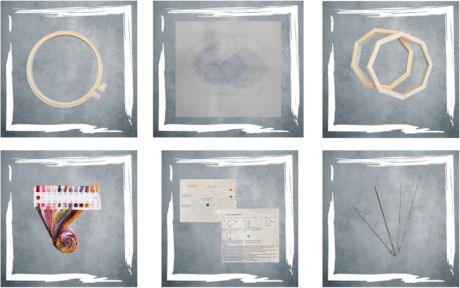 Moda Crafts Transparent Embroidery Kit (Sweet Dreams)