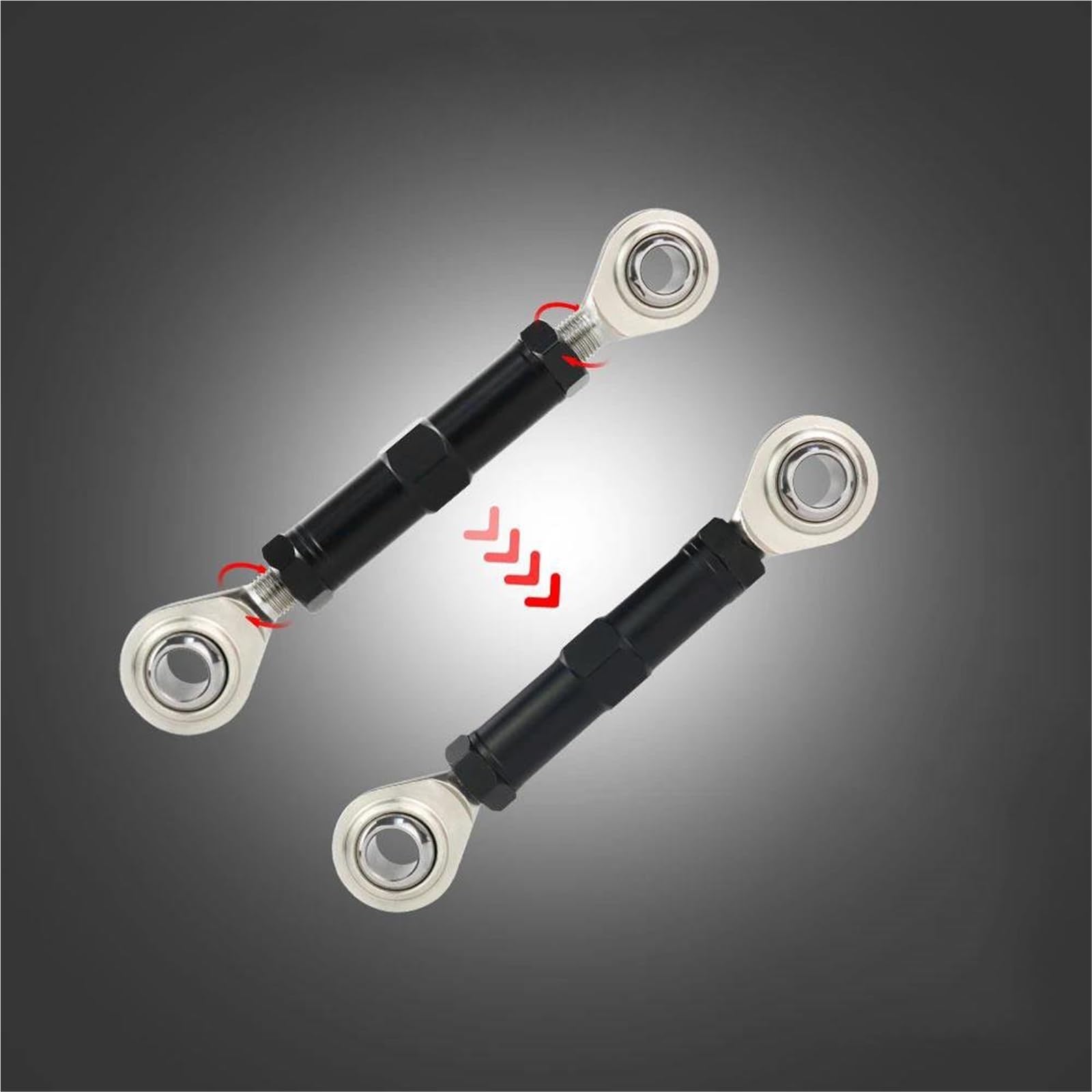 Kit De Biellettes Dabaissement De Suspension Arrière Moto pour Suzuki GSX-R1000 2007-2008 GSXR 1000(Black1)