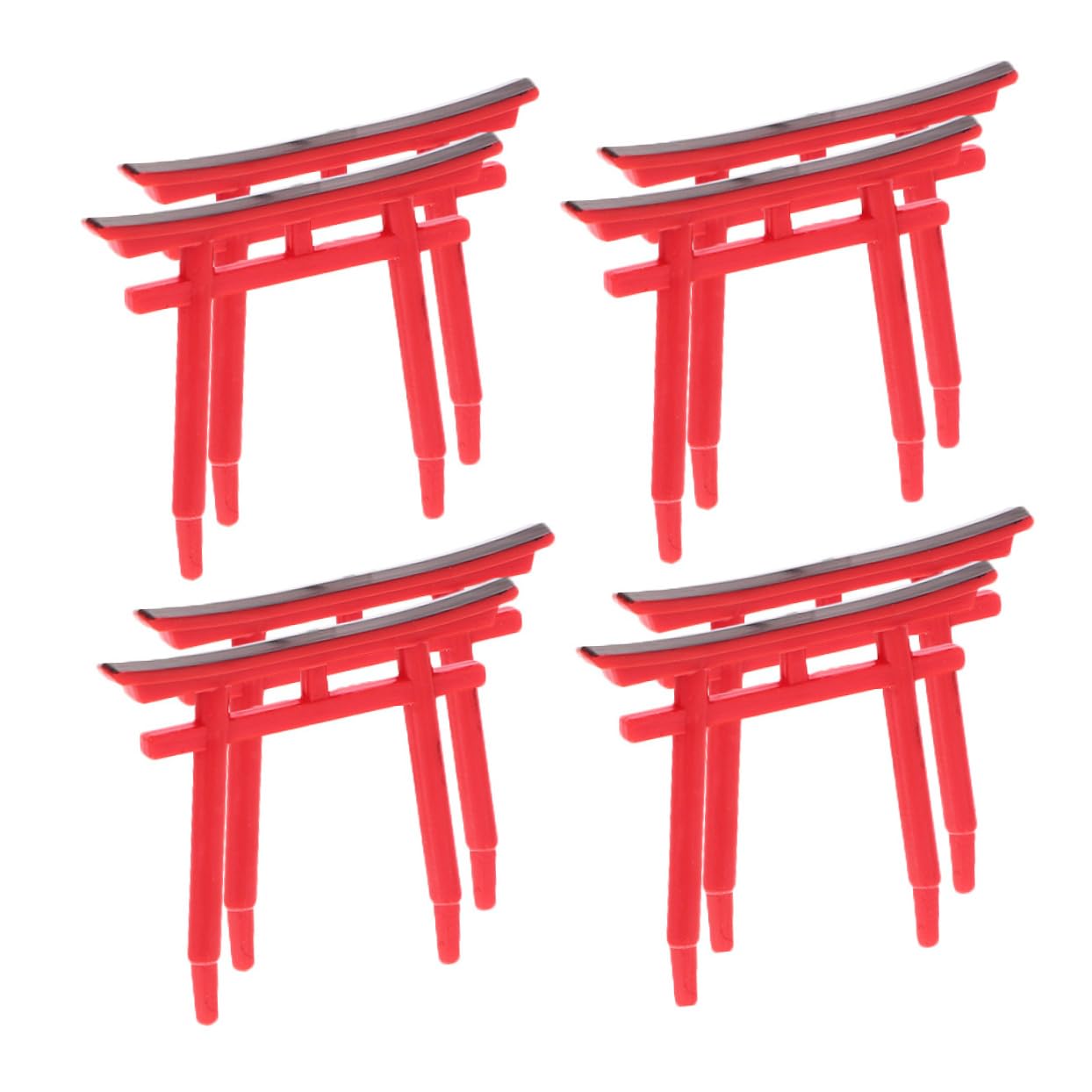 Hemobllo 32pezzi Torii Gate Landscape Aquarium Decoration Accessori Per Acquario Con Ornamenti Antichi Per Giardino e Terrario Miniatura Per Decorare Pesce e Fondale