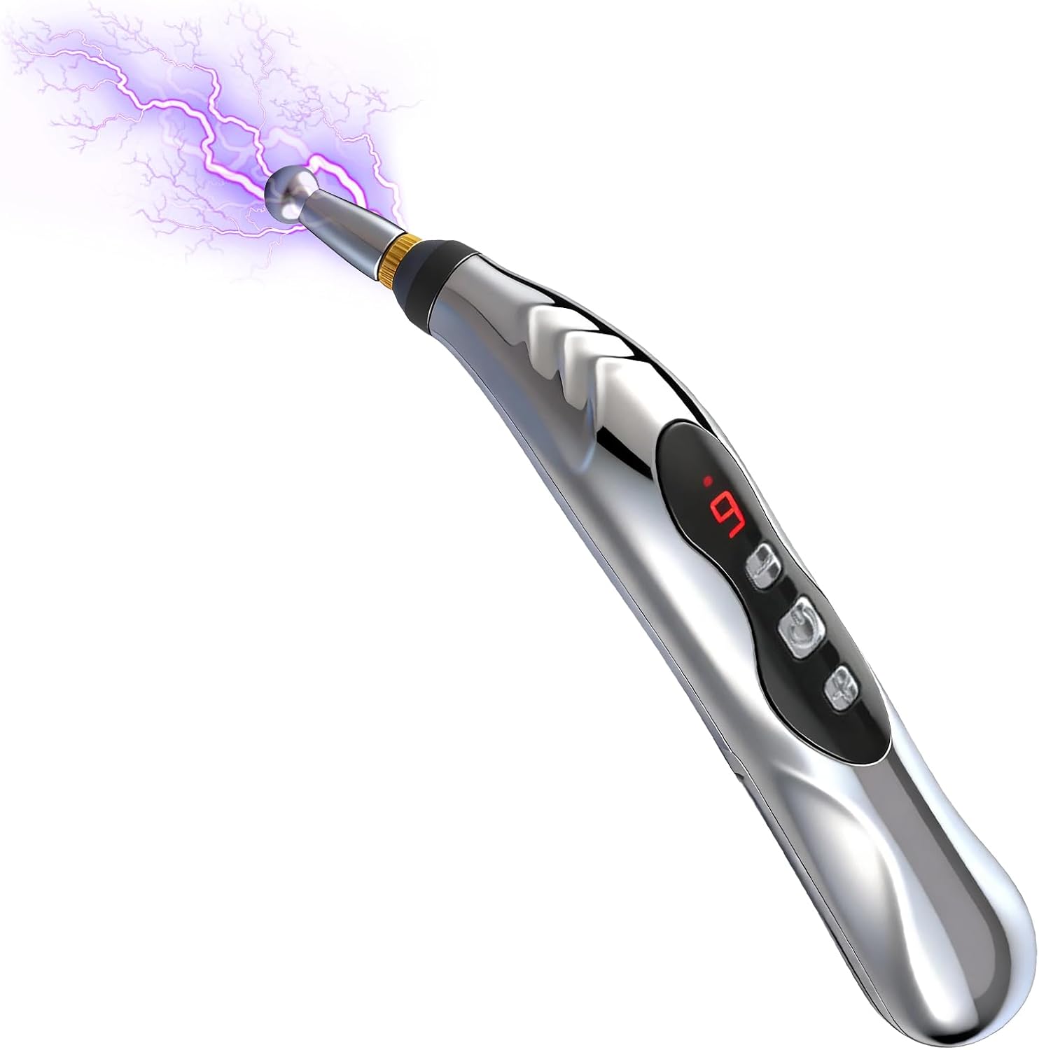 Electric Shock Chastity Stick Sex Wand with Adjustable 9 Levels Current BDSM Toys Bondage Accessories Kinky Clitoris Labia Shocker Stick Electrical SM Estim Sex Toys for Couples Women Men Beginners
