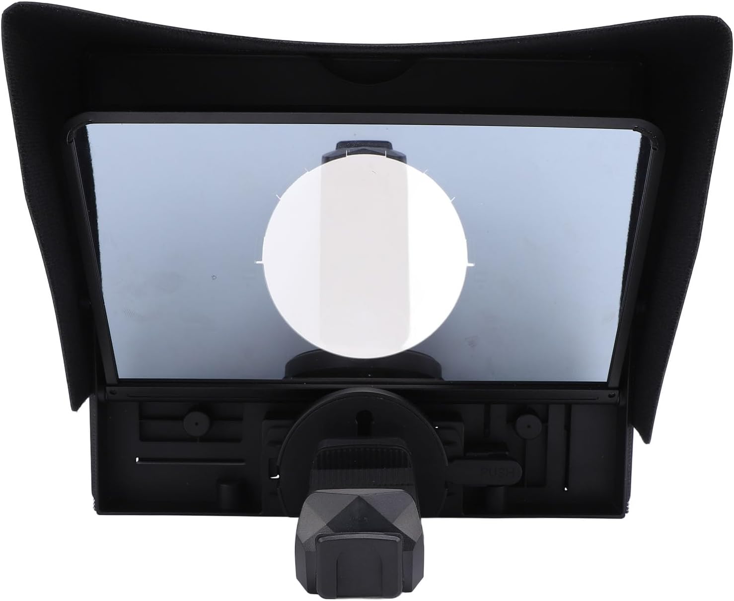 SUNGOOYUE Portable Foldable Teleprompter with Remote Control for Tablet Smartphone DSLR Camera for with Wide Angle Lens