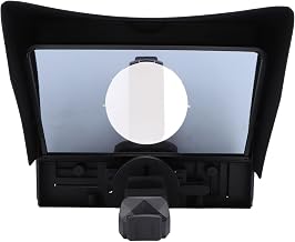 SUNGOOYUE Portable Foldable Teleprompter with Remote Control for Tablet Smartphone DSLR Camera for with Wide Angle Lens