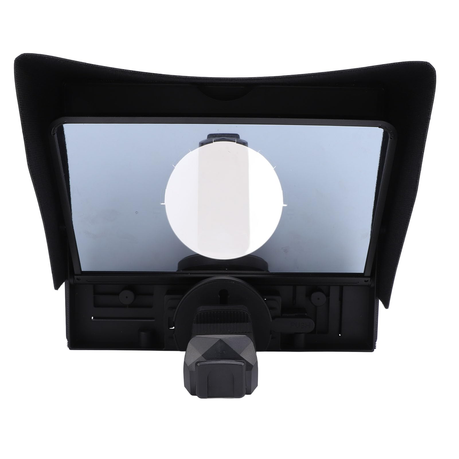 Bewinner 10-calowy Teleprompter do Aparatu z Pilotem, Profesjonalny Teleprompter do Tabletu i Smartfona, Składany Przenośny Składany Pilot ze Sterowaniem za pomocą Aplikacji Bluetooth, Obiektyw