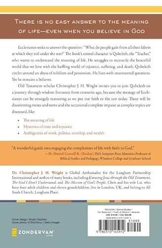Hearing the Message of Ecclesiastes: Questioning Faith in a Baffling World