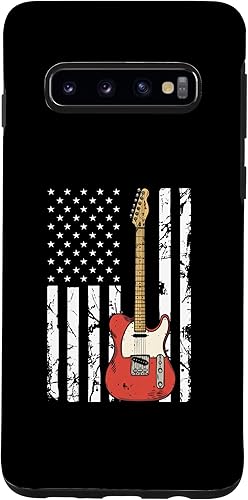 Galaxy S10 Guitar Graphic Guitar Player Rock Band Member Musician Music Case disponible en Yaxa Venezuela