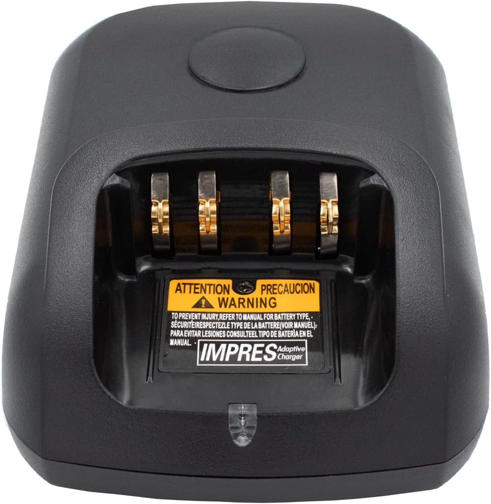 Rapid Battery Charger for Motorola XPR3300e XPR3550 XPR7550 XPR7350 XPR6300 XPR6550 PMNN4066A PMNN4077 PMNN4491 PMNN4493 WPLN4232 with 12V Car Charger Power Supply