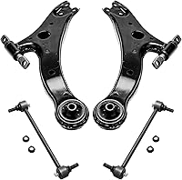 Vista 163 de Detroit Axle - Kit de suspensión delantera de 10 piezas para Chevy Aveo Aveo5 Pontiac G3 Wave 2 Ready Struts Assembly 2 Enlaces de barra