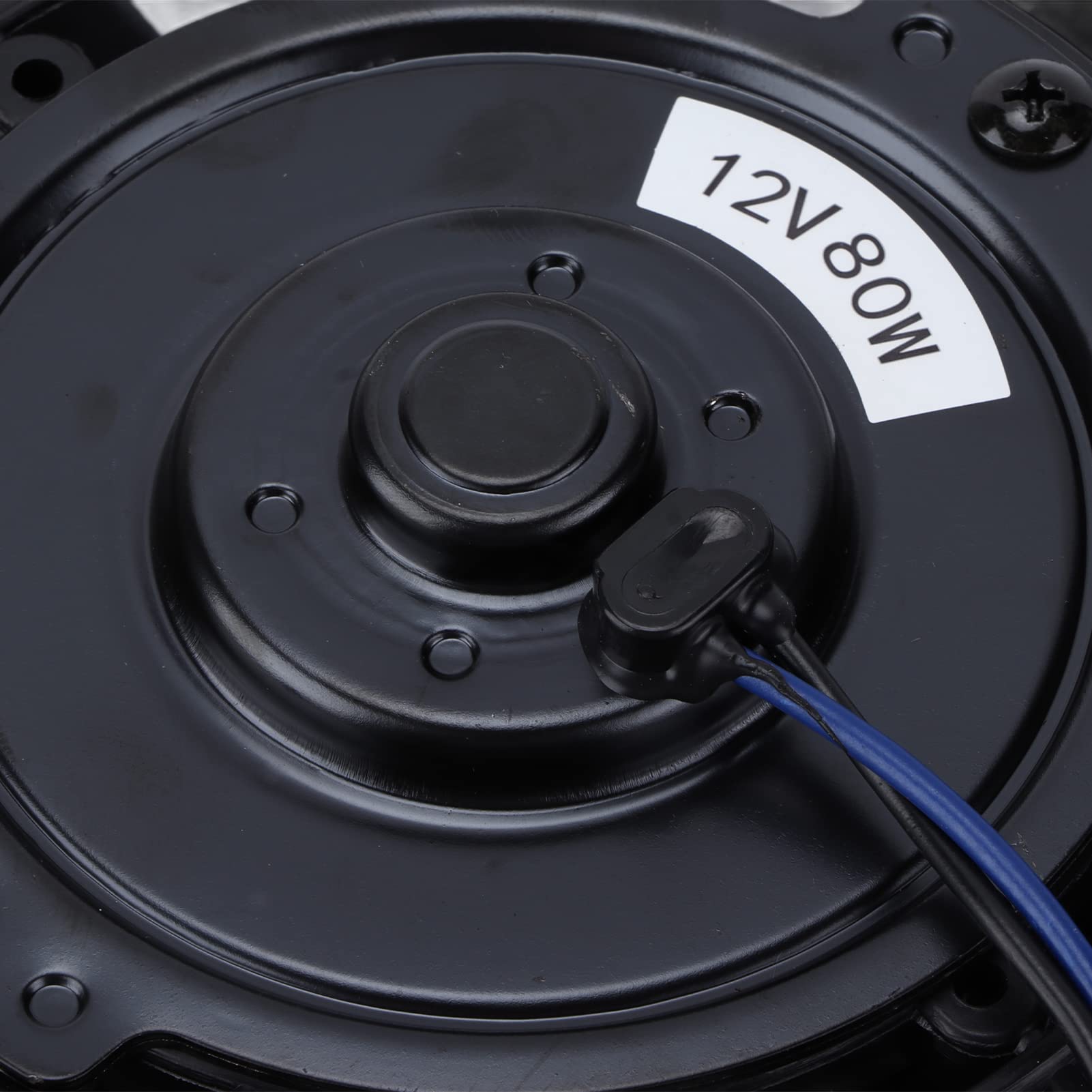 Radiatore e Accessori Ventola di Raffreddamento del Radiatore Elettrico da 8 Pollici 12V 80W Spinta a Lama Dritta Sottile per Intercooler del CA