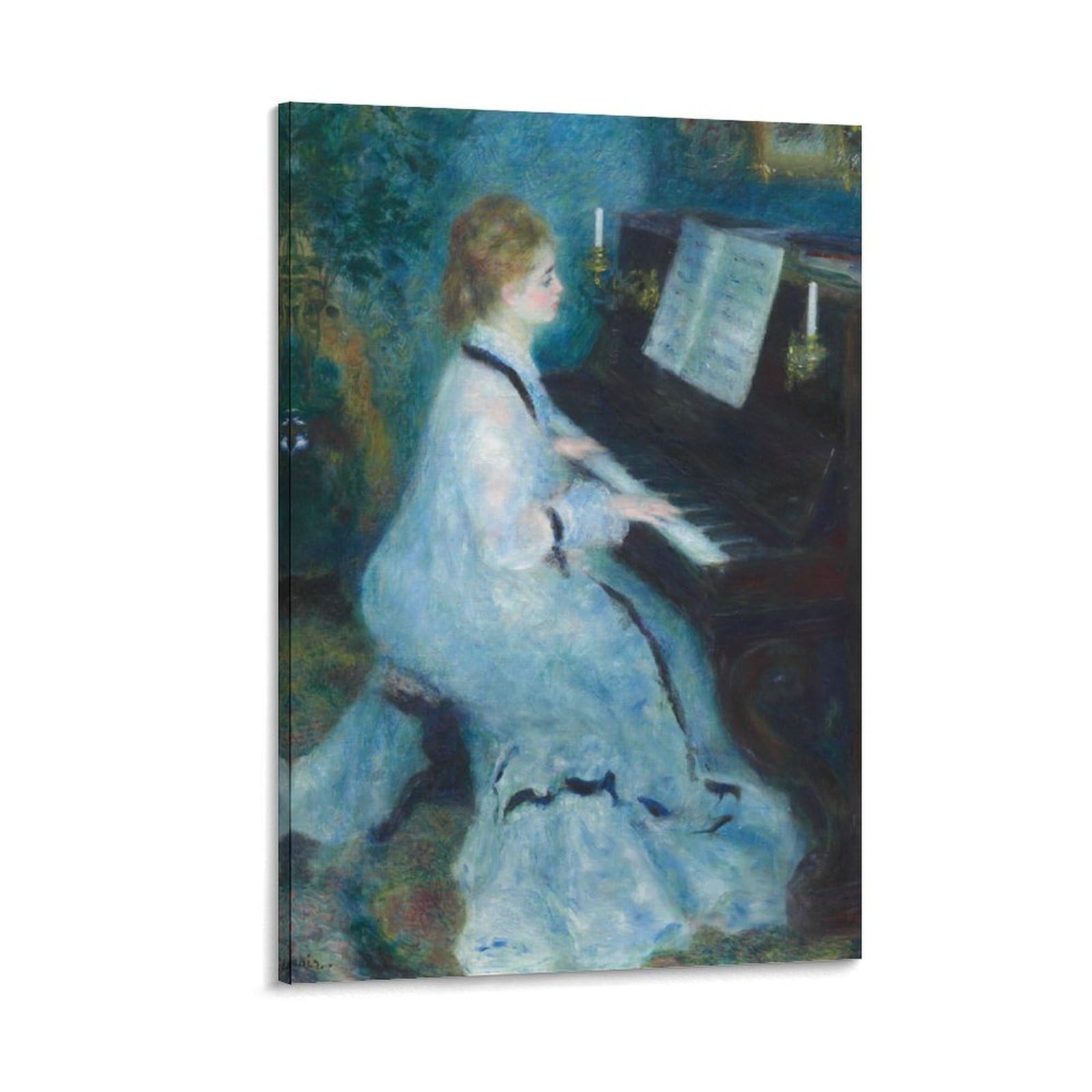 Pierre-Auguste Renoir 【ピアノを弾く女性】 Pierre-Auguste Renoir 【ピアノを弾く女性】