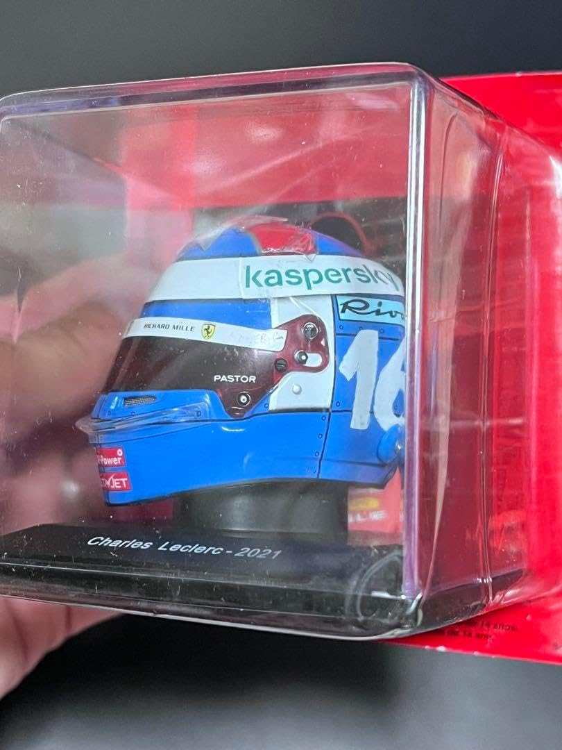 日本未発売シャルルルクレール 2021 モナコGPカラー15ヘルメット日本未