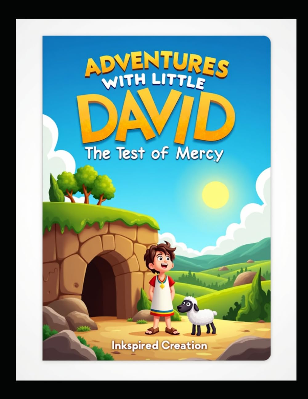 David and the Hidden Cave – The Test of Mercy” | Bible Read and Color Story Book for Kids: Adventures with Little David – Book 7 (Adventures with ... ... Fear" Bible Story & Coloring Series for Kids)