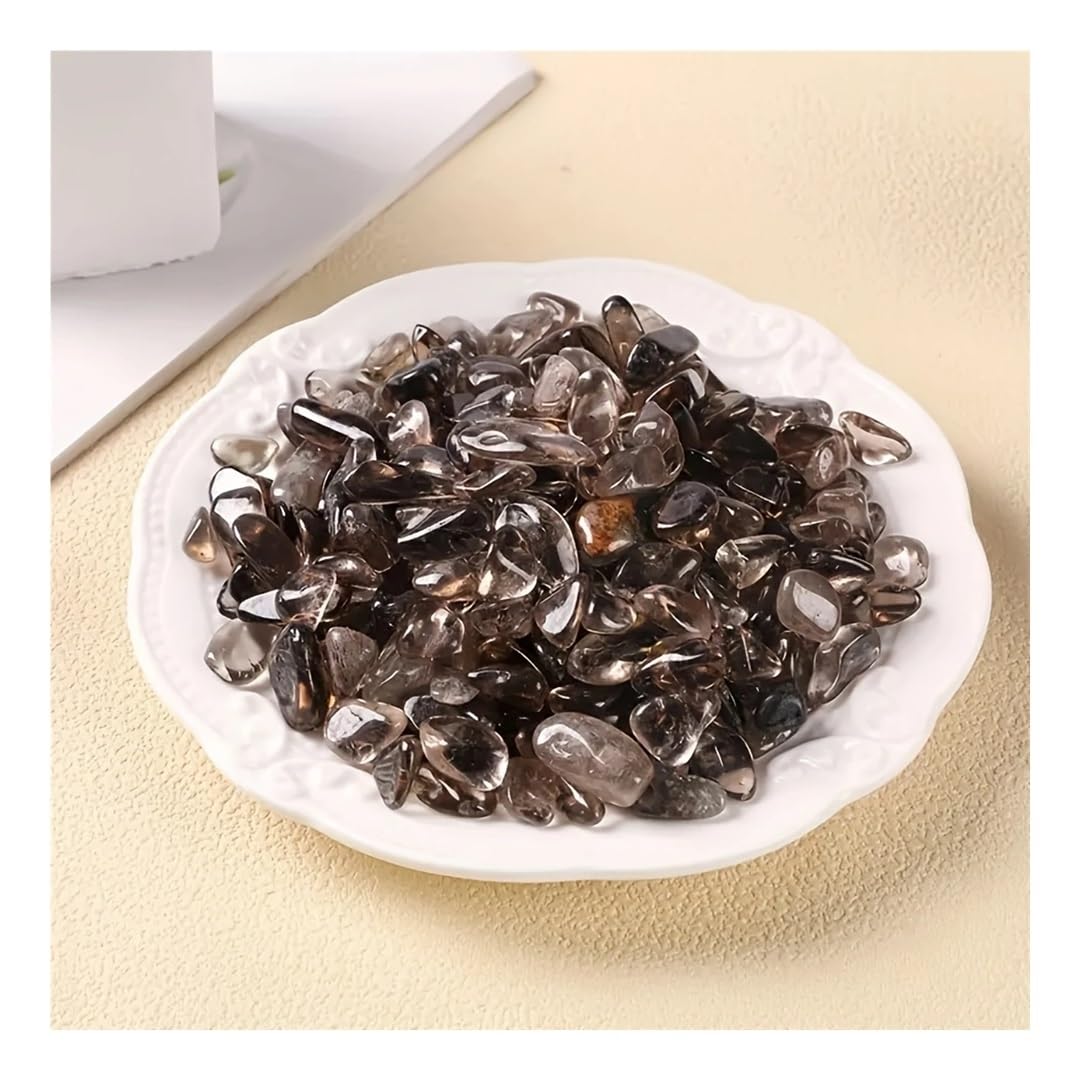 Ghiaia Decorativa for Acquario in di Rocca lucidato di Forma Irregolare, 5-7 mm, 300 g Cristallo Naturale Grezzo
