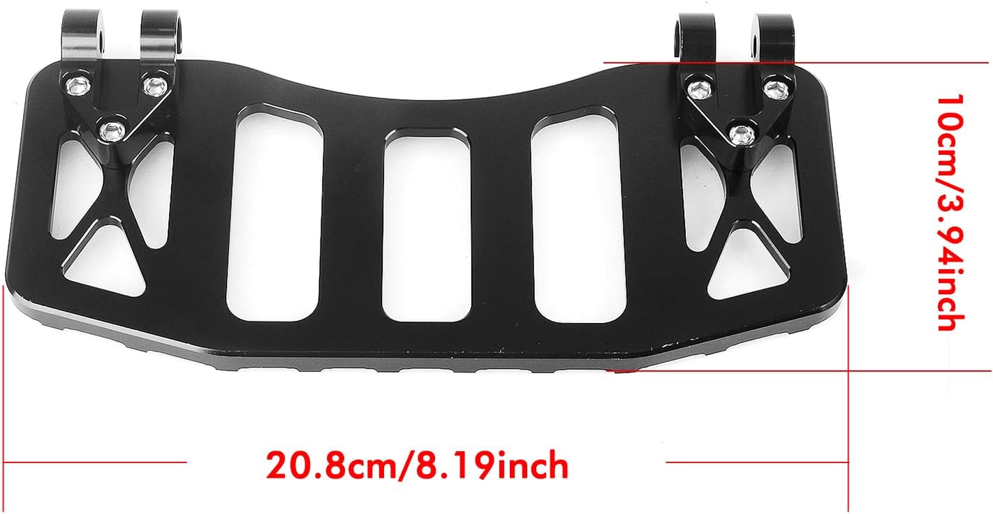 Cross Country MX Front Floorboards Pedal Pad For Harley Touring Dyna 1 Pair