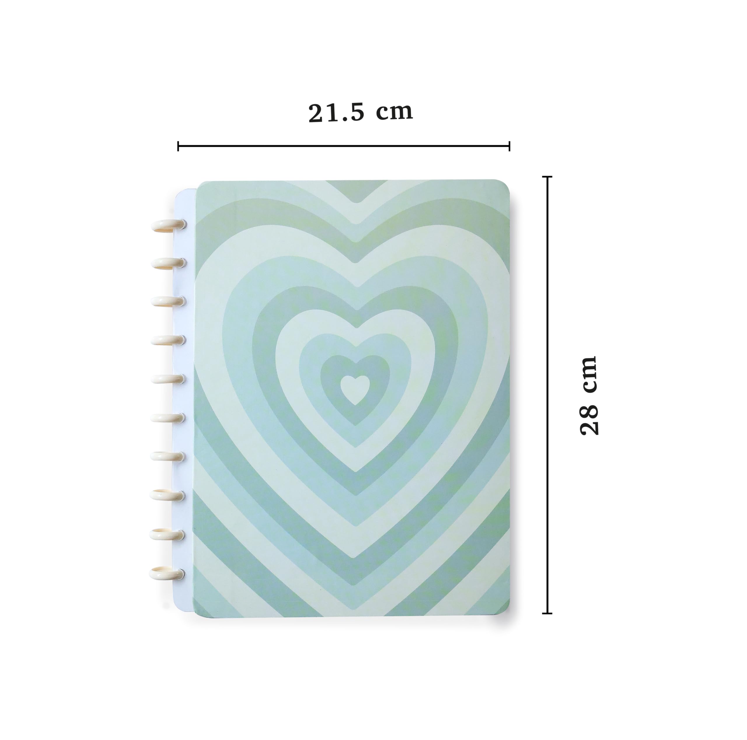Dovetail A4 Disc Notebook Diary 70 Sheet Butter Cup 2