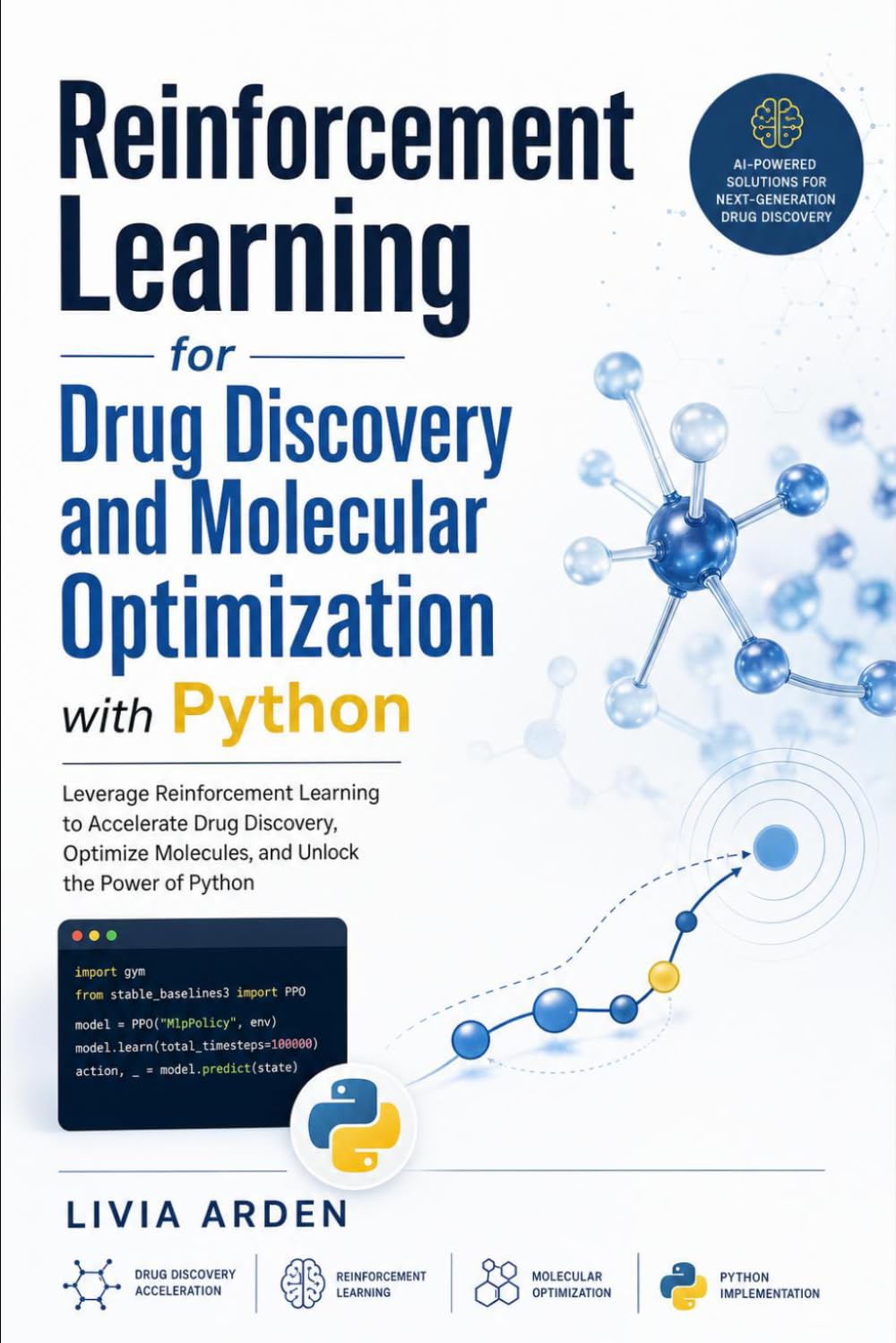Reinforcement Learning for Drug Discovery and Molecular Optimization with Python
