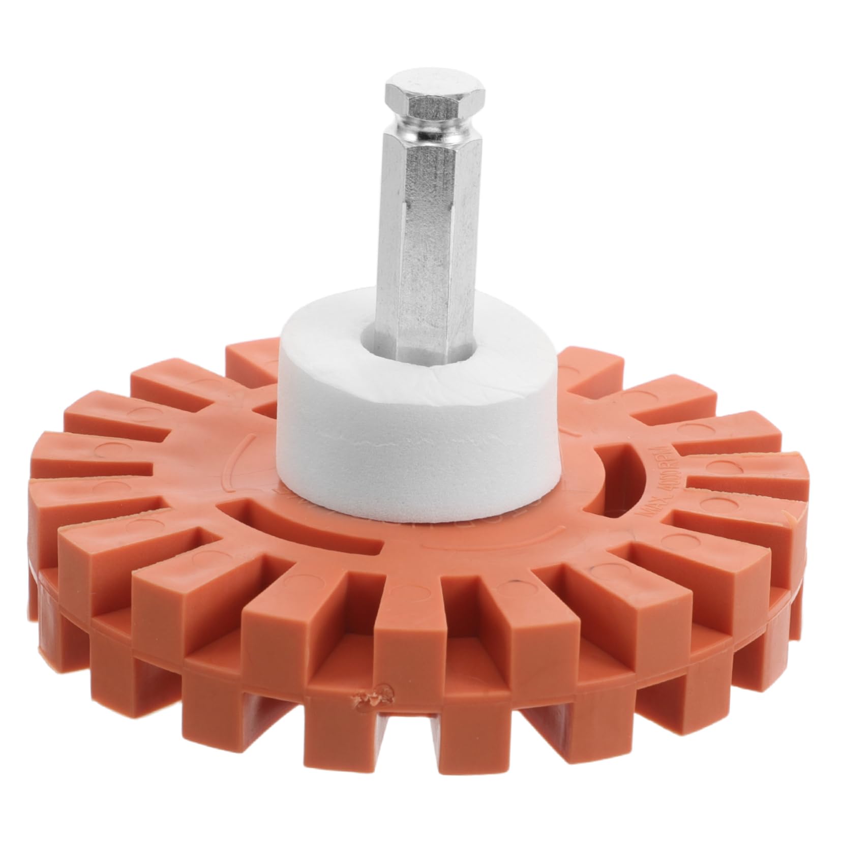 Cabilock Pneumatic Decal Eraser Wheel Durable Adhesive Remover Tool for Car Tires Efficient Vinyl Decal and Sticker Remover Safe for Surface Maintenance Quick Grinding